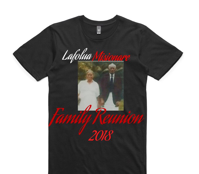 Custom AS Colour 100% Cotton Black T-Shirt