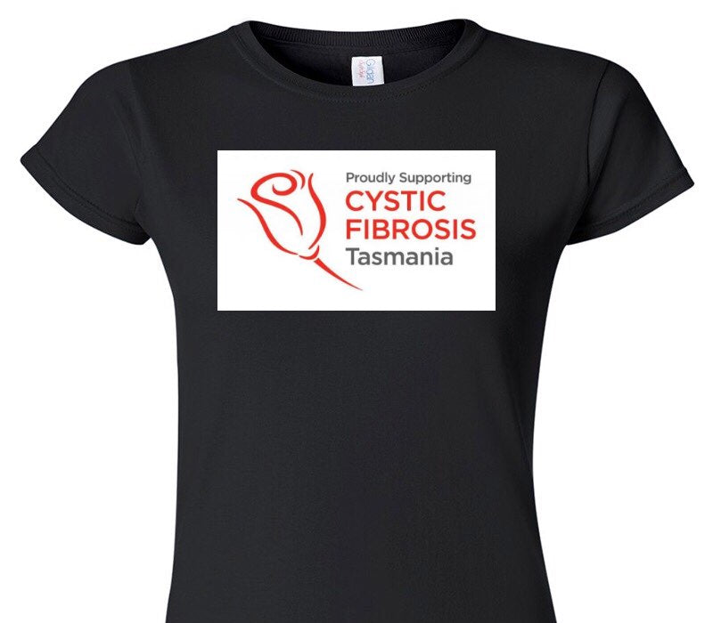 Custom Womens Soft Style 100% Cotton Black T-Shirt