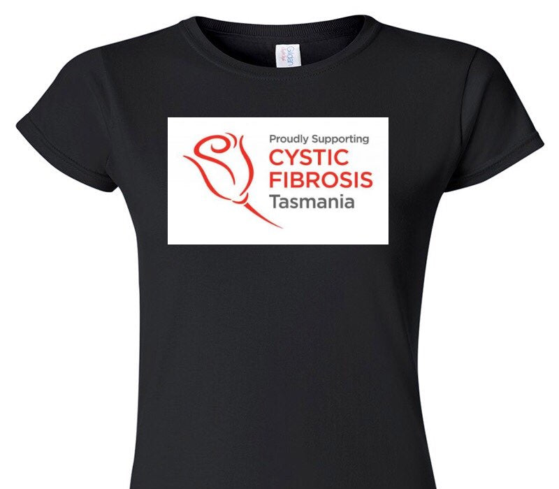Custom Womens Soft Style 100% Cotton Black T-Shirt