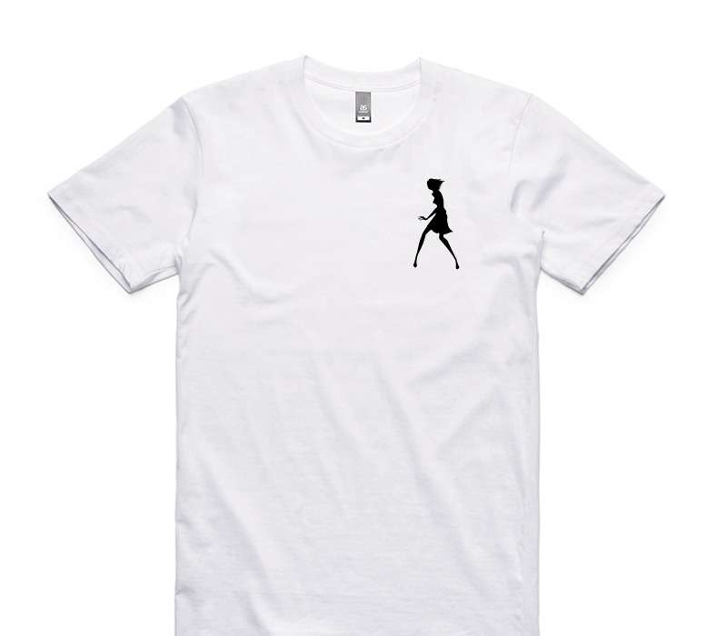 Custom AS Colour 100% Cotton White T-Shirt