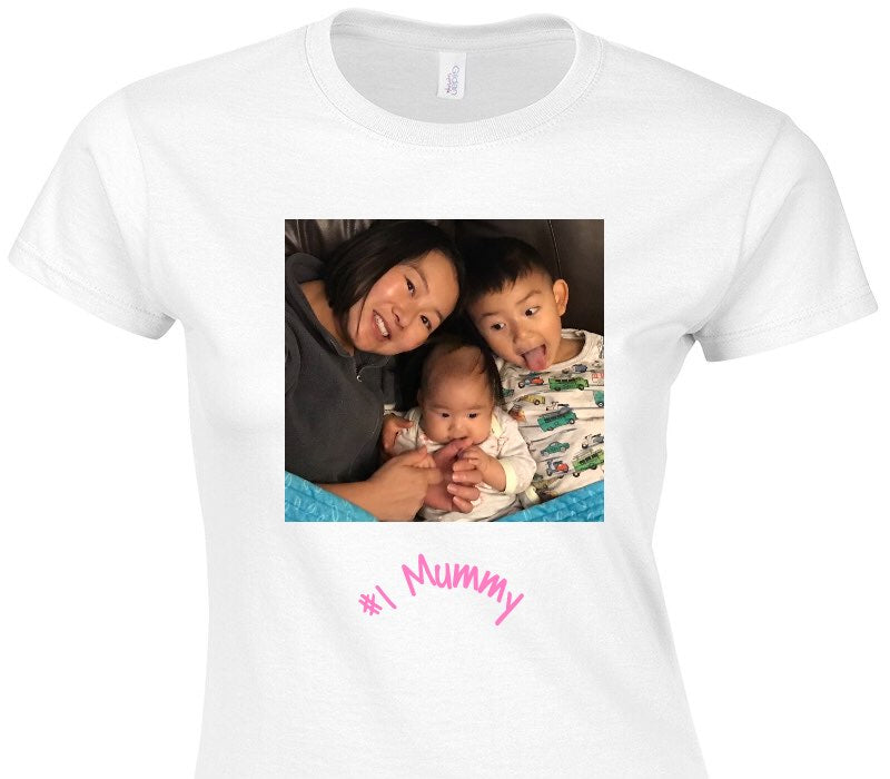 Custom Womens Soft Style 100% Cotton White T-Shirt