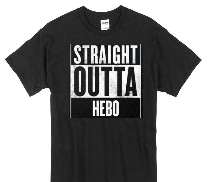 Custom Gildan 100% Cotton Black T-Shirt