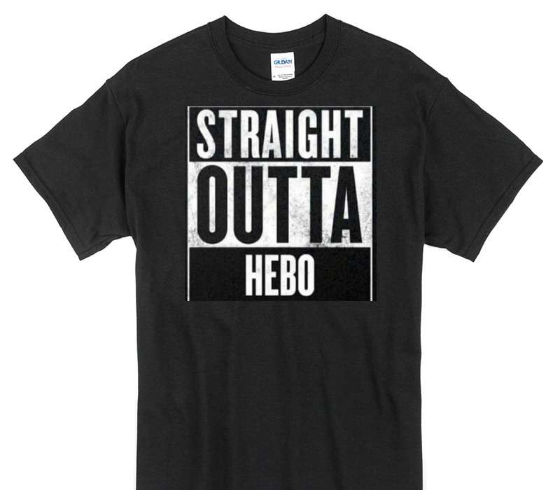 Custom Gildan 100% Cotton Black T-Shirt