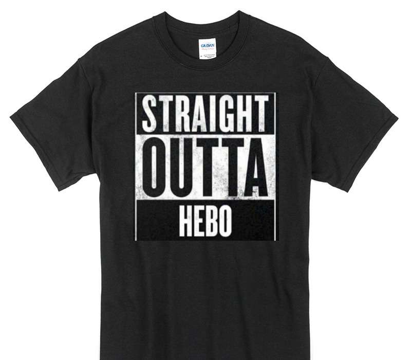 Custom Gildan 100% Cotton Black T-Shirt