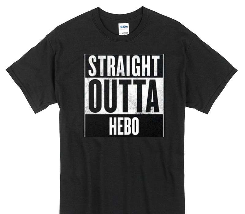 Custom Gildan 100% Cotton Black T-Shirt