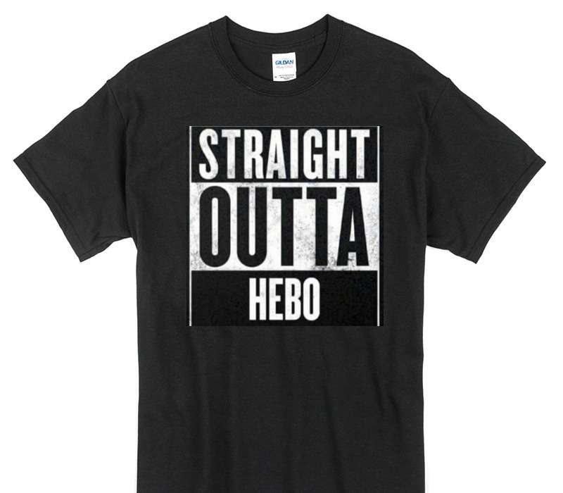 Custom Gildan 100% Cotton Black T-Shirt