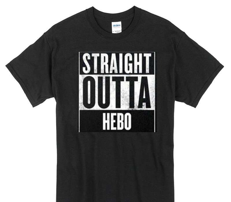 Custom Gildan 100% Cotton Black T-Shirt