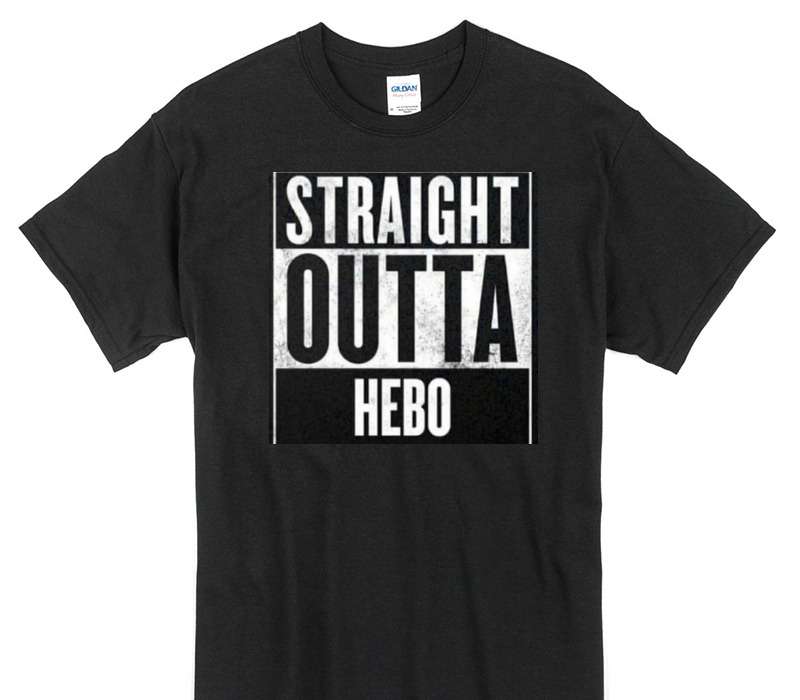 Custom Gildan 100% Cotton Black T-Shirt