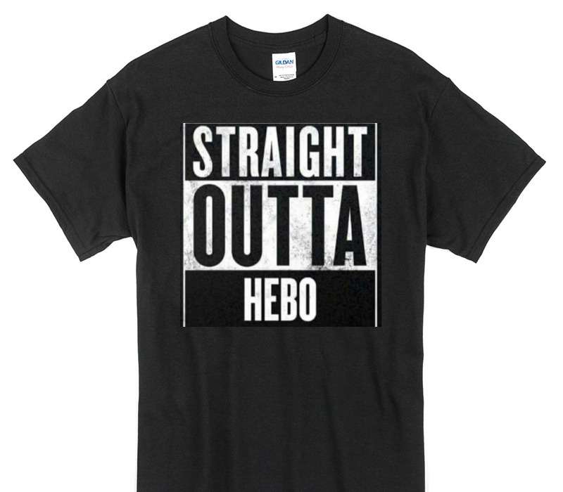 Custom Gildan 100% Cotton Black T-Shirt