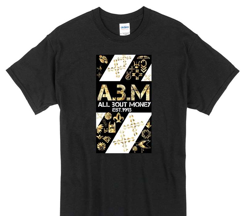 Custom Gildan 100% Cotton Black T-Shirt