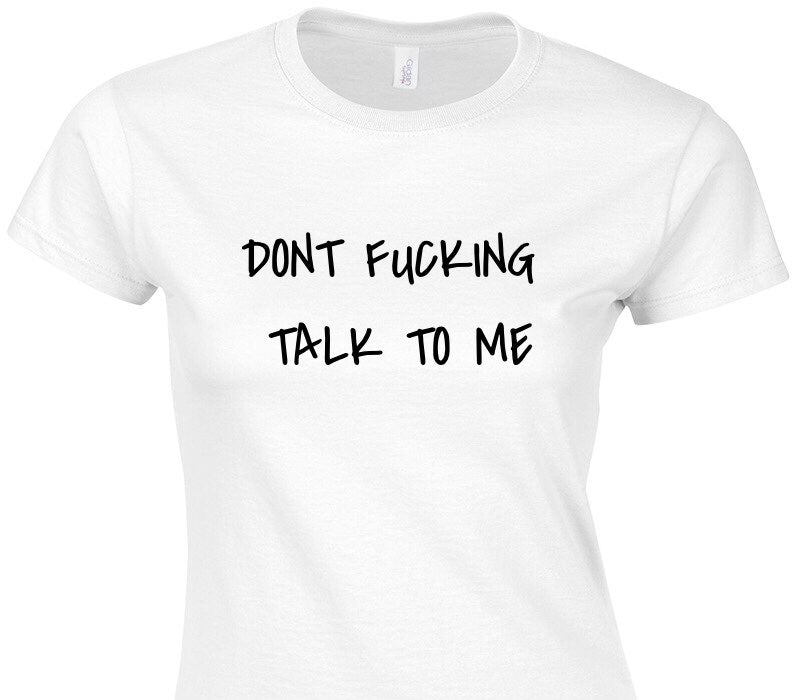 Custom Womens Soft Style 100% Cotton White T-Shirt