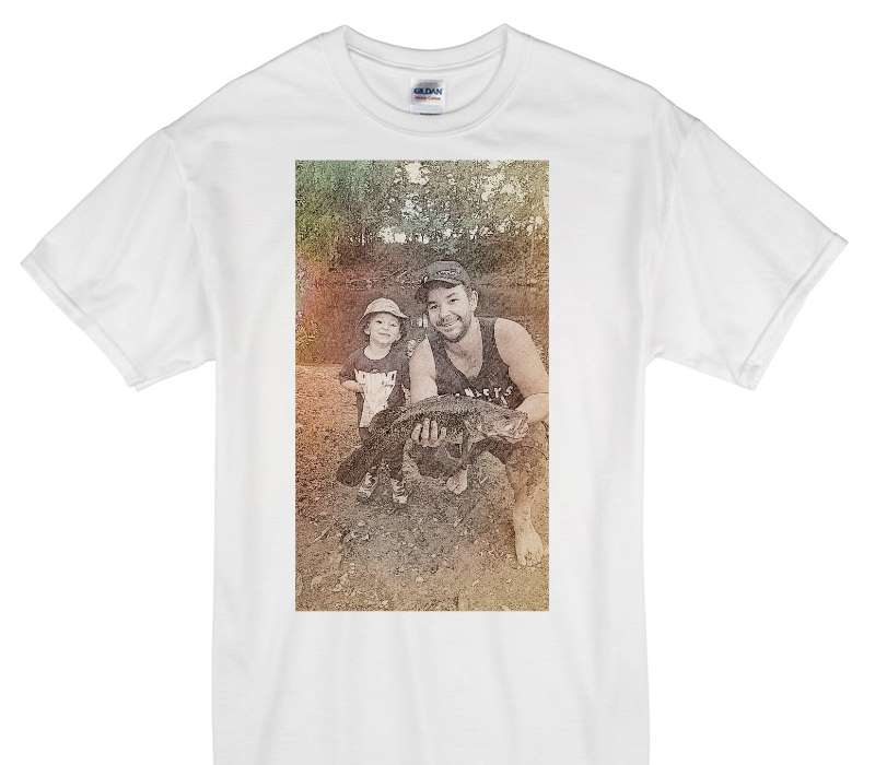 Custom Gildan 100% Cotton White T-Shirt