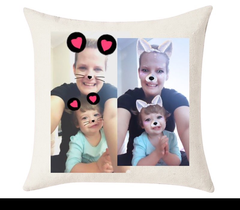 Custom Cushion Cover 50cm x 50 cm Off White