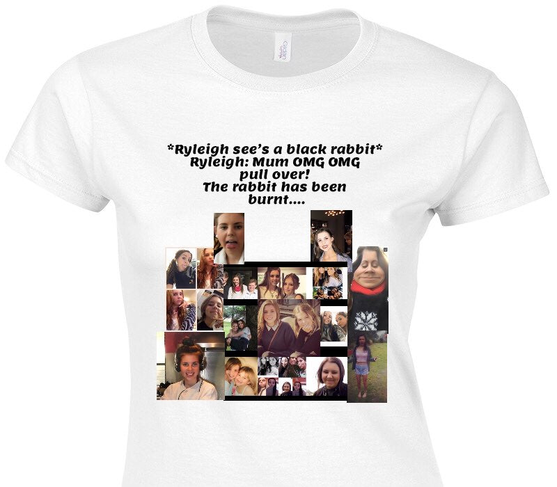 Custom Womens Soft Style 100% Cotton White T-Shirt