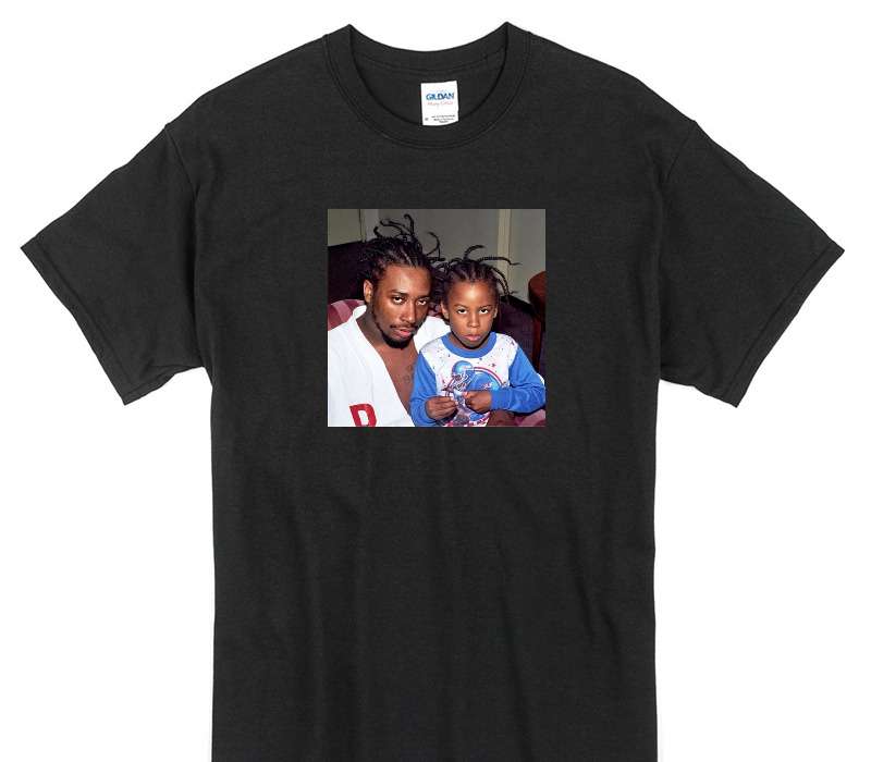 Custom Gildan 100% Cotton Black T-Shirt