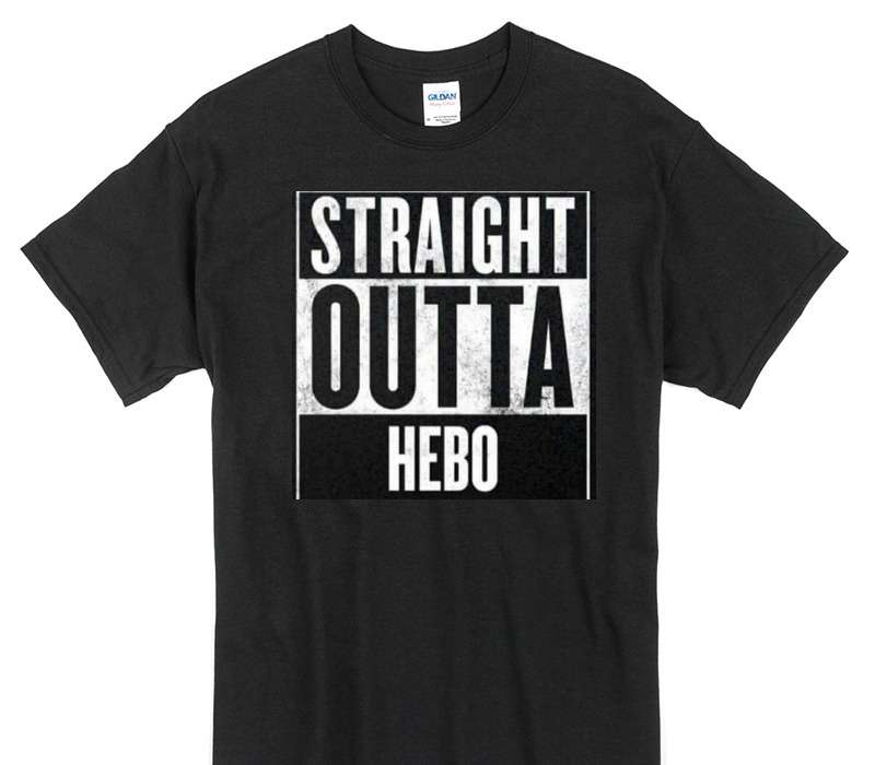 Custom Gildan 100% Cotton Black T-Shirt
