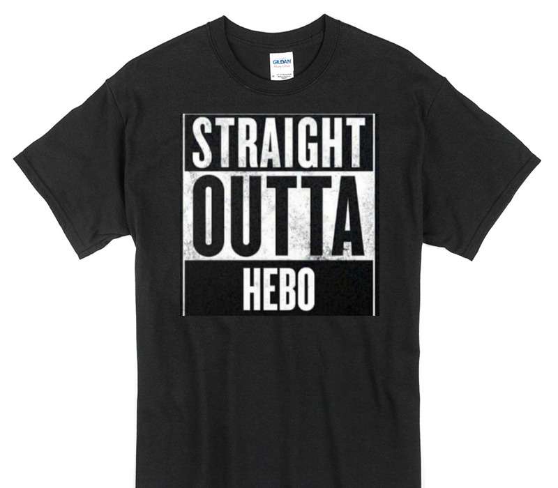 Custom Gildan 100% Cotton Black T-Shirt