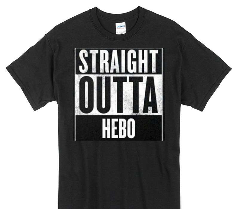 Custom Gildan 100% Cotton Black T-Shirt