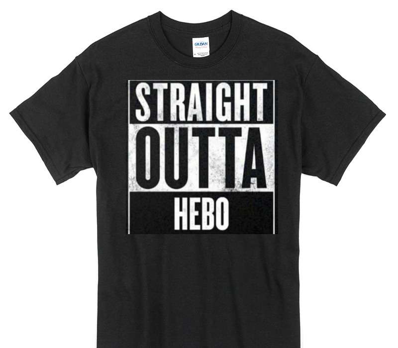 Custom Gildan 100% Cotton Black T-Shirt