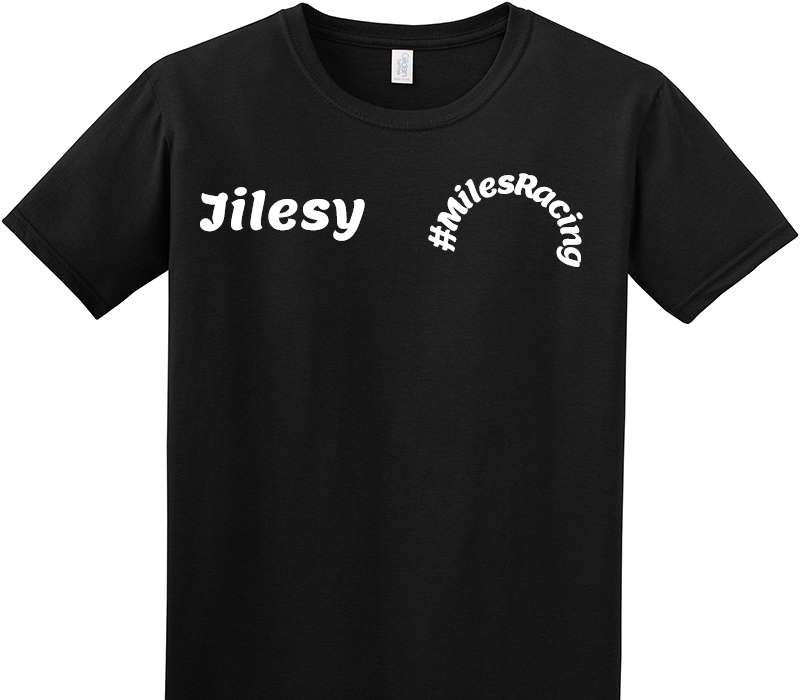 Custom Adult Soft Style 100% Cotton Black T-Shirt