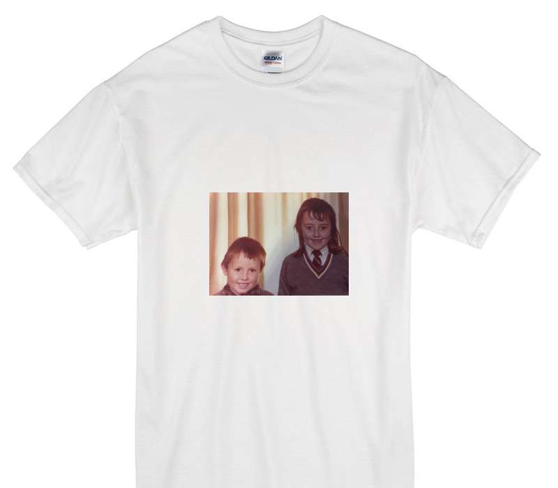 Custom Gildan 100% Cotton White T-Shirt