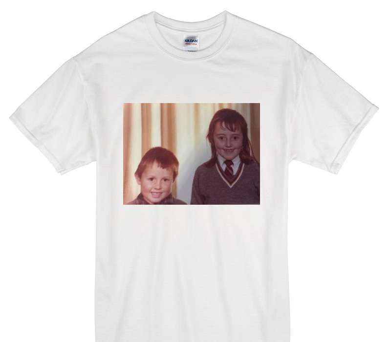 Custom Gildan 100% Cotton White T-Shirt