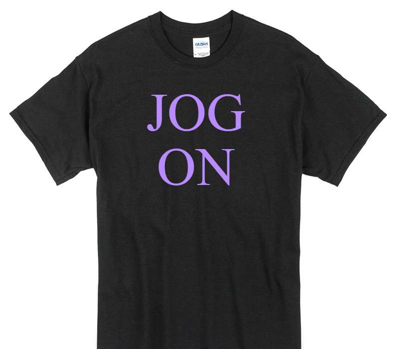 Custom Gildan 100% Cotton Black T-Shirt