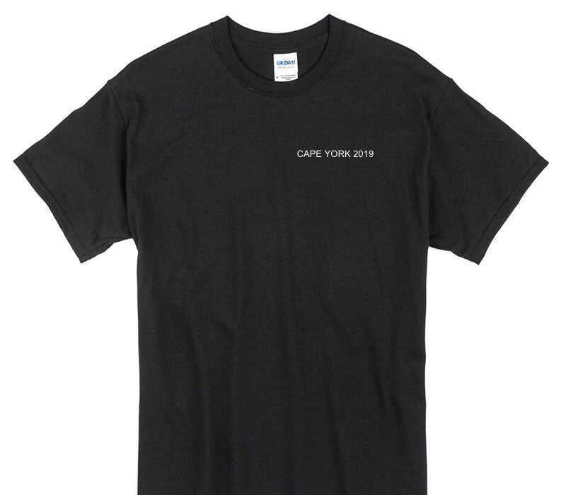 Custom Gildan 100% Cotton Black T-Shirt