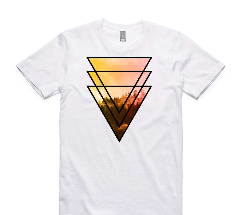 Custom AS Colour 100% Cotton White T-Shirt