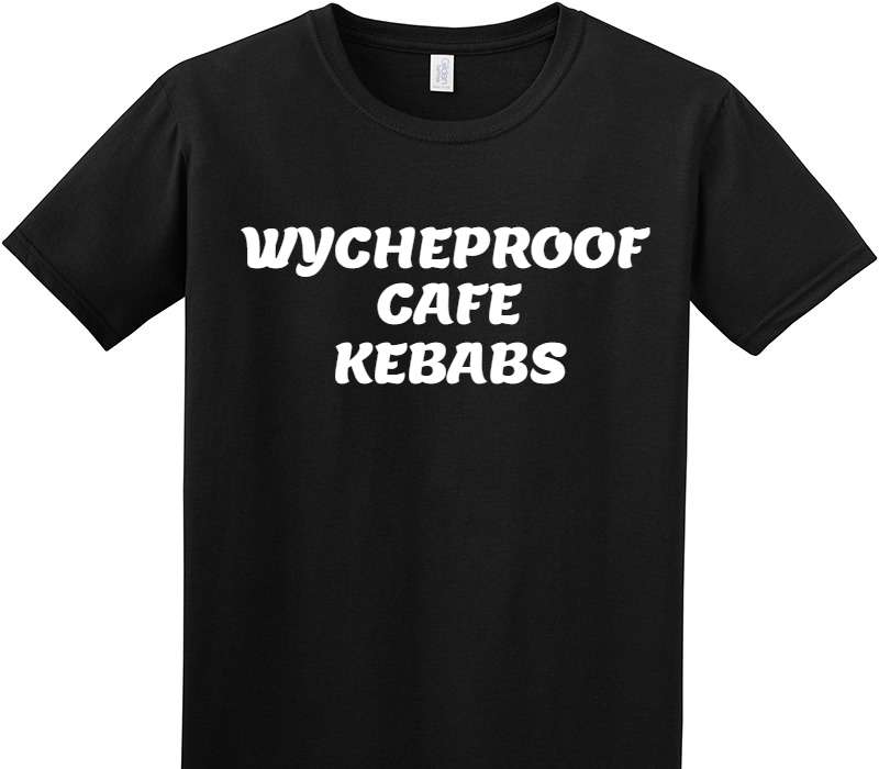 Custom Adult Soft Style 100% Cotton Black T-Shirt
