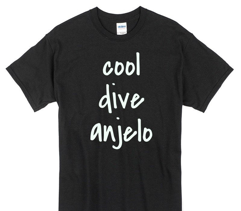 Custom Gildan 100% Cotton Black T-Shirt