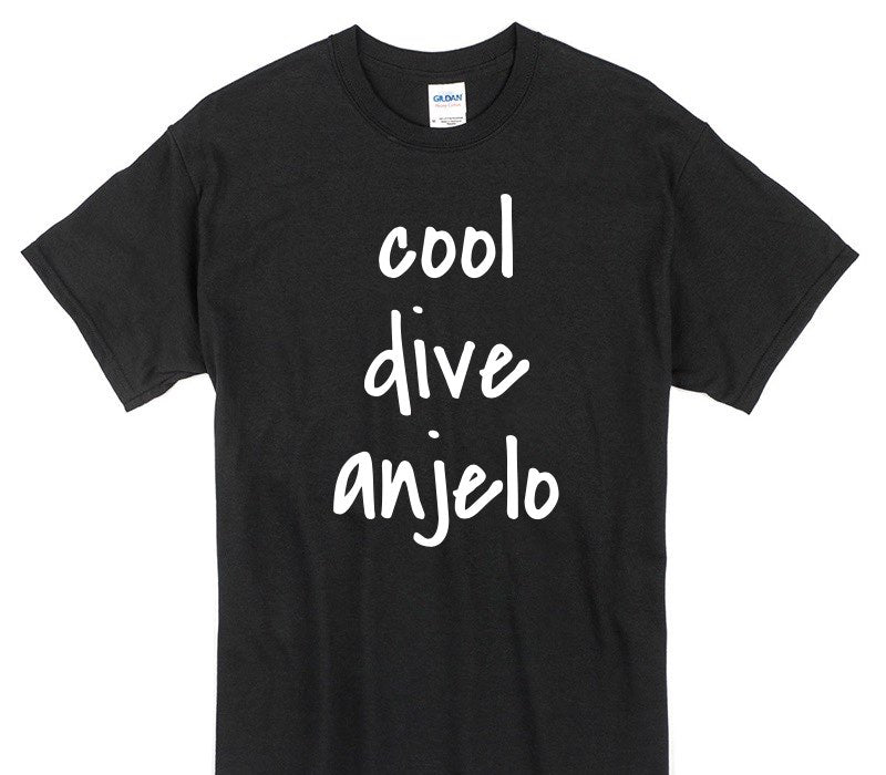 Custom Gildan 100% Cotton Black T-Shirt