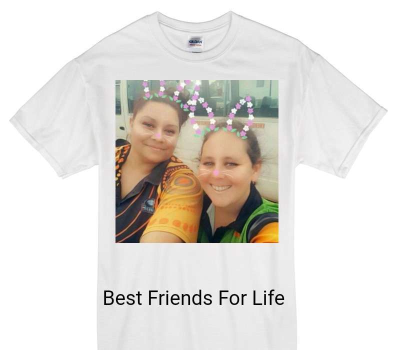 Custom Gildan 100% Cotton White T-Shirt