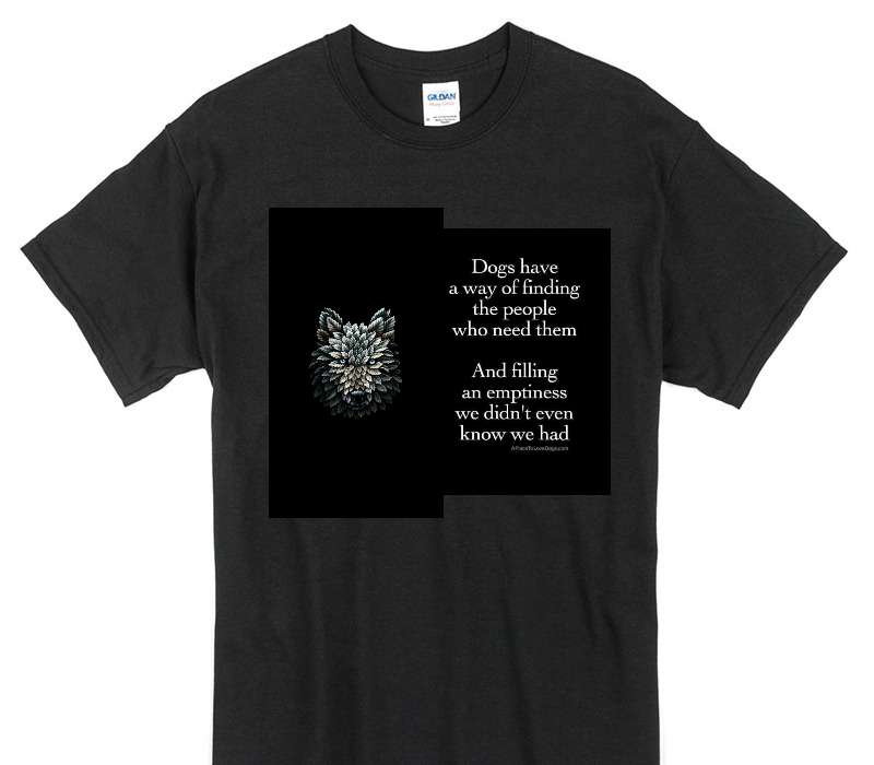 Custom Gildan 100% Cotton Black T-Shirt