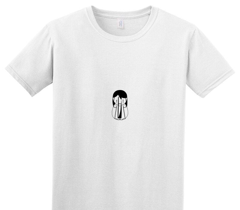 Custom Adult Soft Style 100% Cotton White T-Shirt