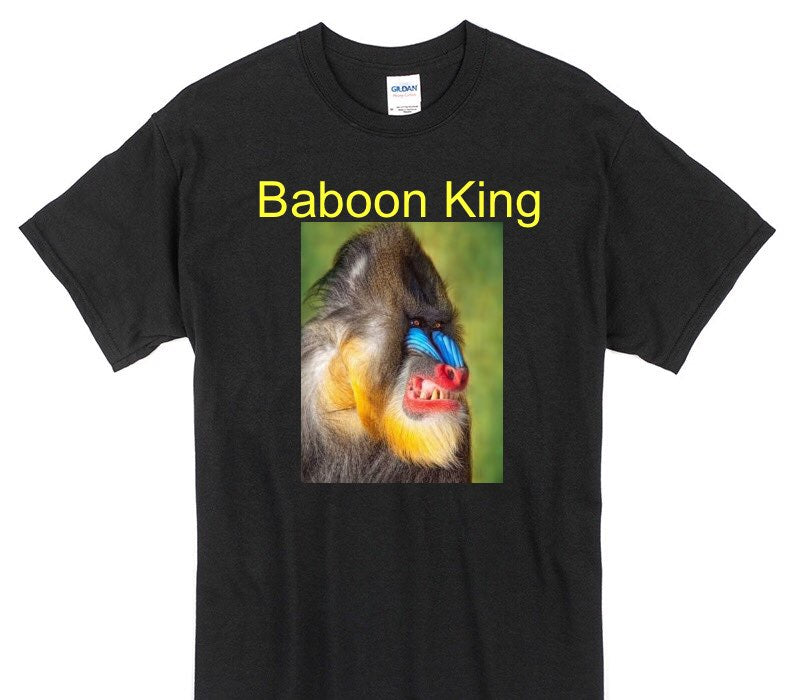 Custom Gildan 100% Cotton Black T-Shirt