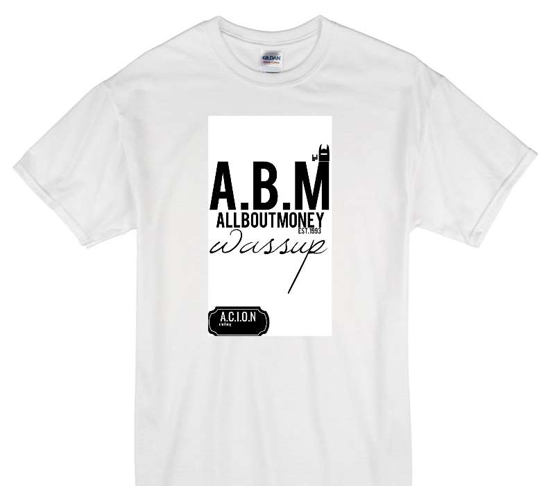 Custom Gildan 100% Cotton White T-Shirt