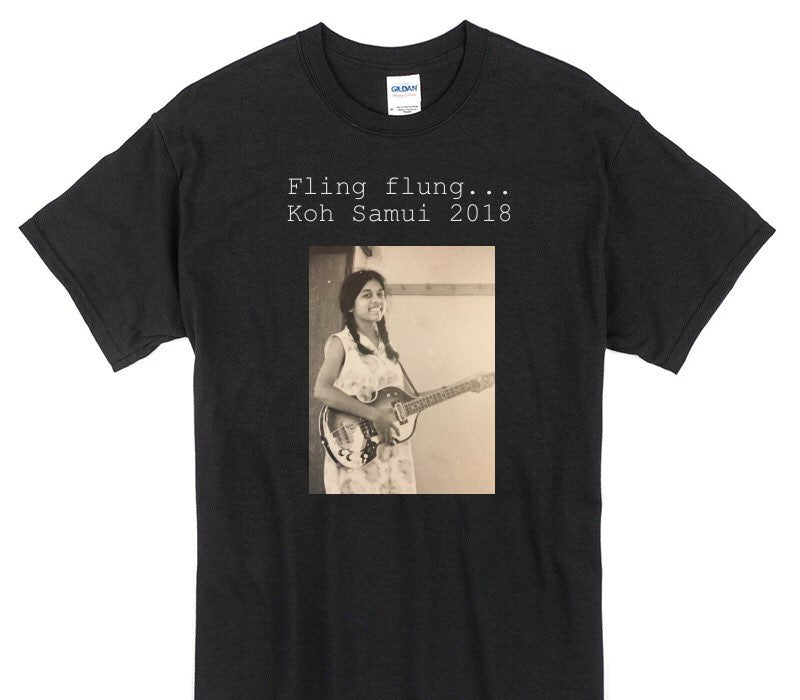 Custom Gildan 100% Cotton Black T-Shirt