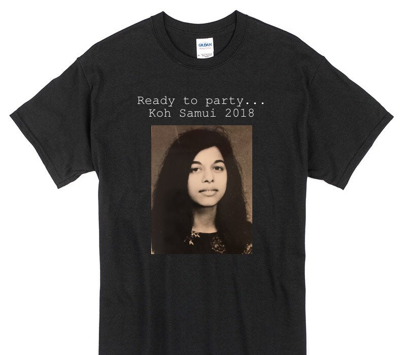Custom Gildan 100% Cotton Black T-Shirt