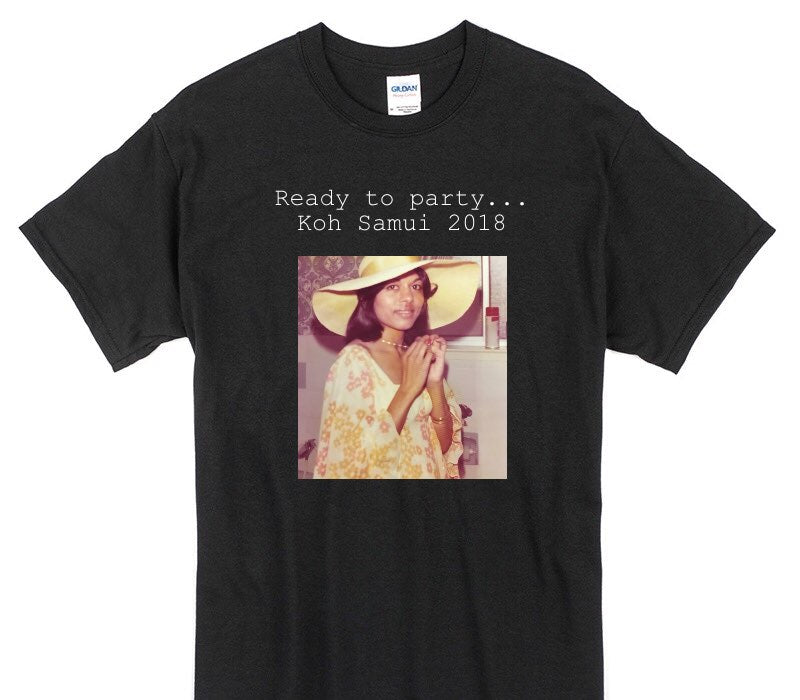 Custom Gildan 100% Cotton Black T-Shirt