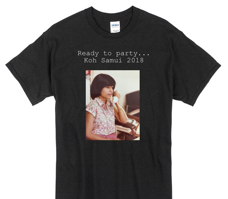 Custom Gildan 100% Cotton Black T-Shirt
