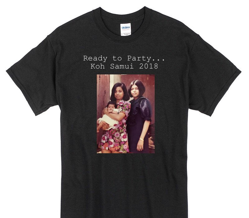 Custom Gildan 100% Cotton Black T-Shirt