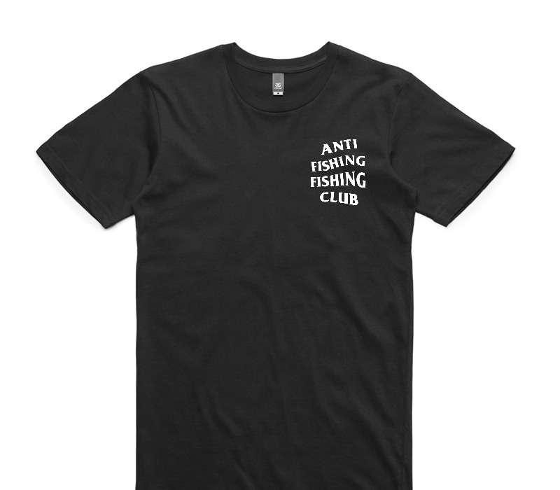Custom AS Colour 100% Cotton Black T-Shirt