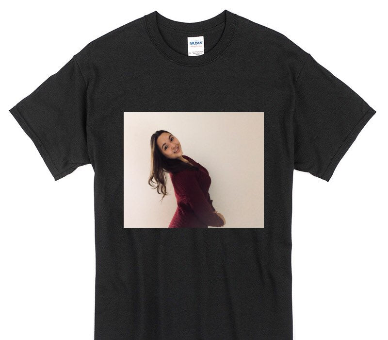 Custom Gildan 100% Cotton Black T-Shirt