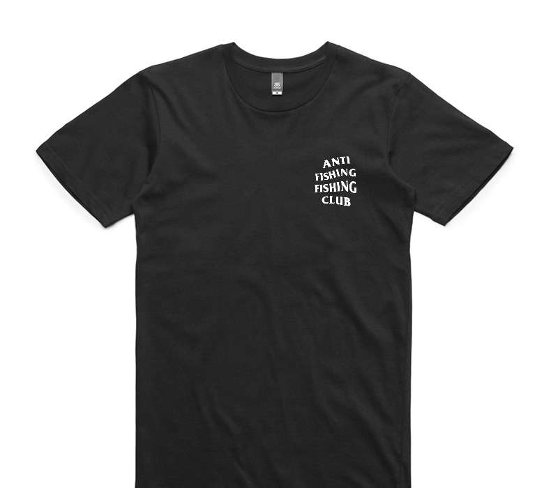 Custom AS Colour 100% Cotton Black T-Shirt