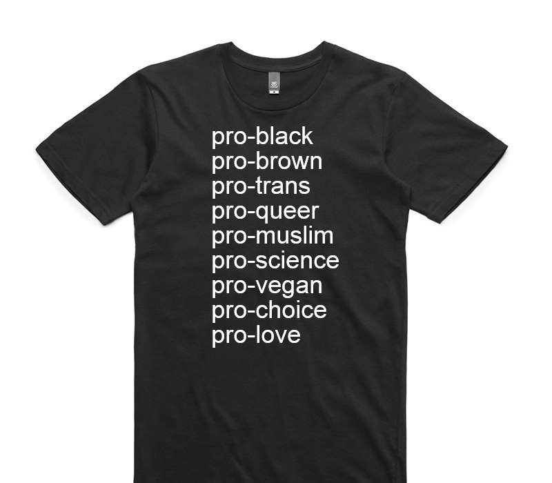 Custom AS Colour 100% Cotton Black T-Shirt