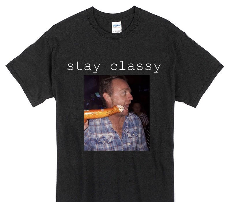 Custom Gildan 100% Cotton Black T-Shirt