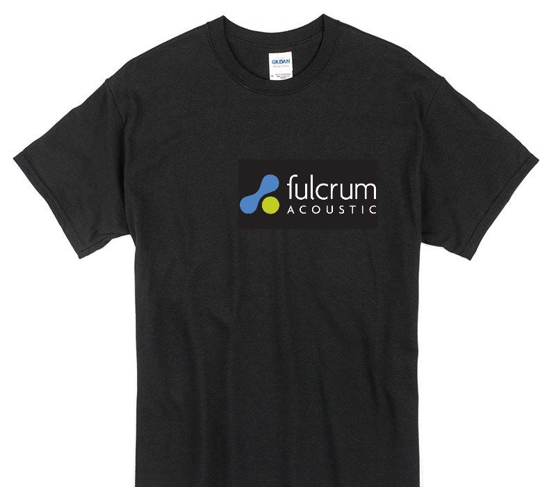 Custom Gildan 100% Cotton Black T-Shirt
