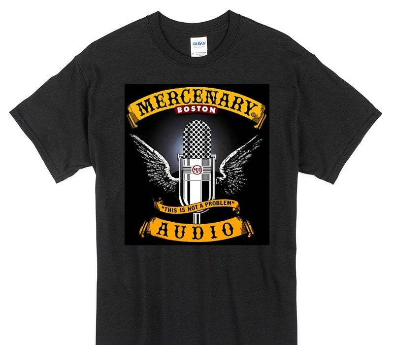 Custom Gildan 100% Cotton Black T-Shirt