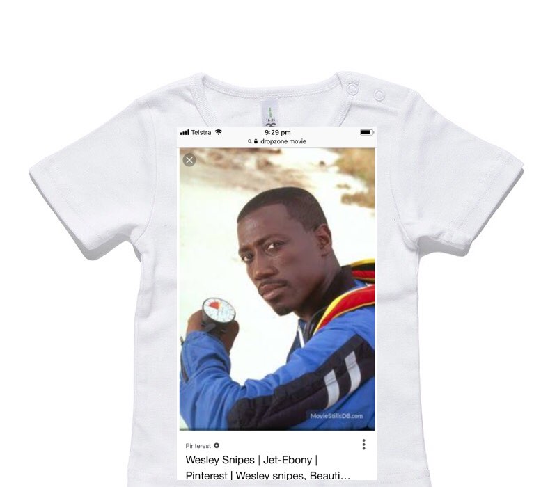 Custom AS Colour White Baby T-Shirt
